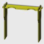 Cadron pour ruchette Apidea