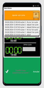 Programme BeeChrono